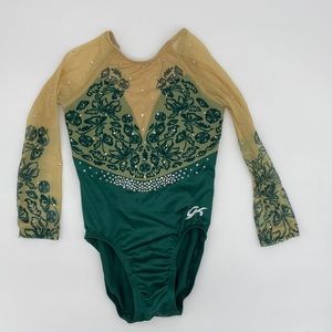 GK cm gymnastics competition leotard